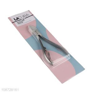 Yiwu market stainless steel professional nail cuticle nipper for sale