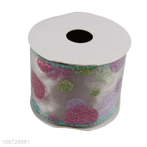 China supplier holiday fabric ribbons Christmas ribbons craft ribbons