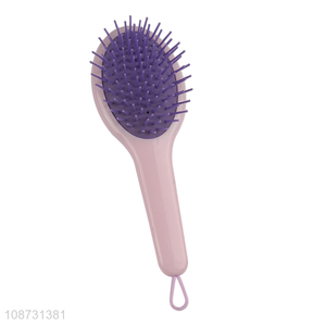 Online wholesale air cushion comb plastic detangling hairbrush for kids