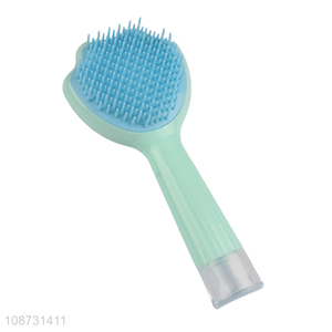 Good quality wet and dry dual use quicksand plastic comb for kids