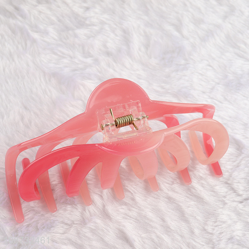 China products non-slip fashionable hair claw clips hair accessories for sale