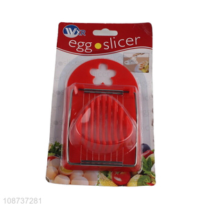 Online wholesale 2-in-1 wire egg cutter egg slicer for hard boiled eggs