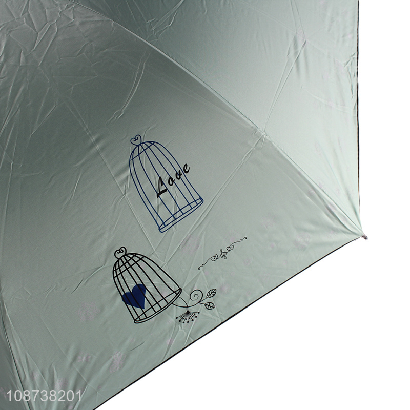 Good selling portable folding outdoor windproof rain umbrella wholesale