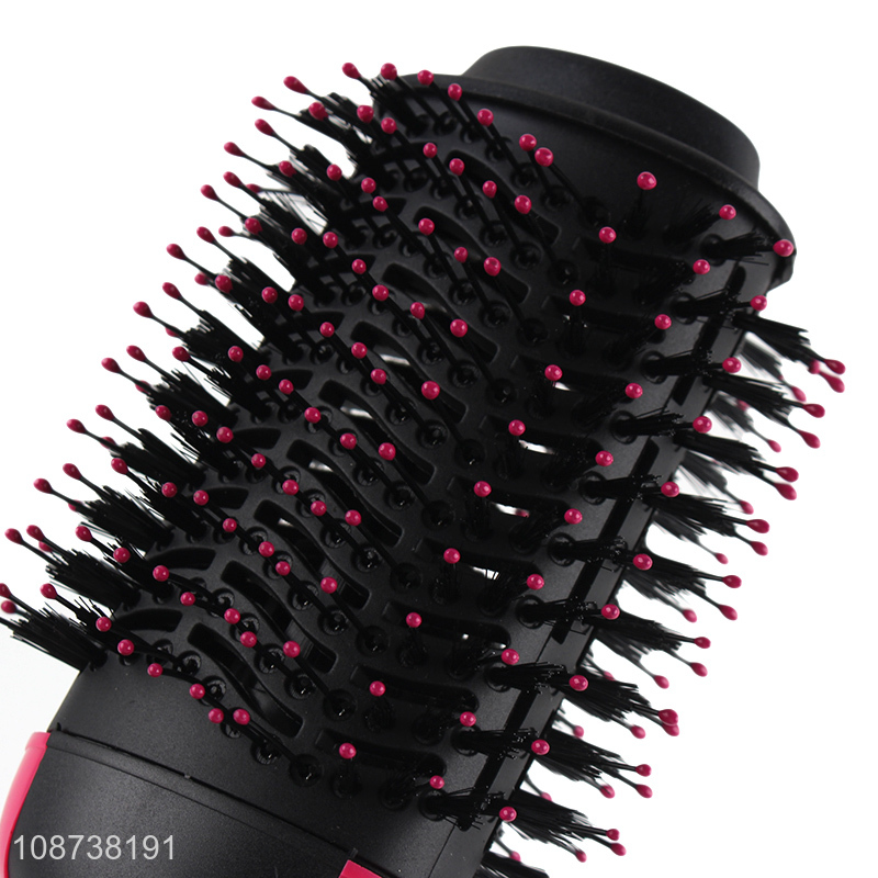 Yiwu market hot air brush electric styling brush hair dryer