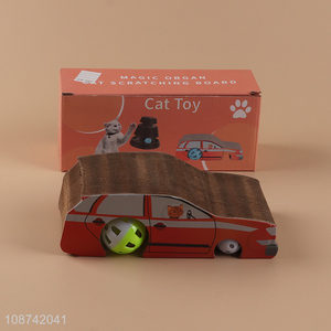 Wholesale pet cat supplies magic organ cardboard cat scratcher toy