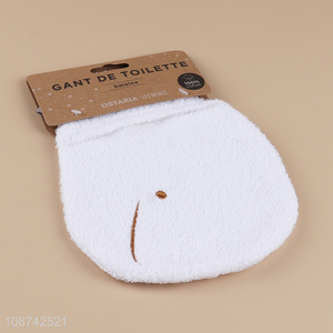 Good quality exfoliating bath scrubber gloves exfoliating mitt for shower