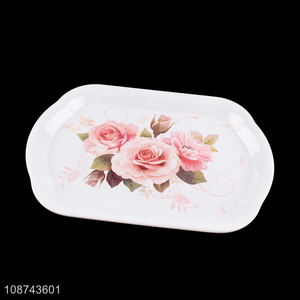 Good quality melamine serving platter fruit snacks serving tray