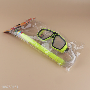 New product anti-fog diving <em>mask</em> diving goggles with snorkel for kids