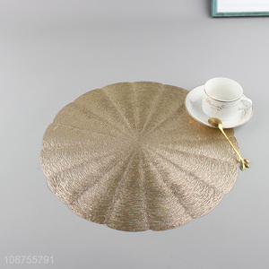 Good quality non-slip pvc table mat <em>placemat</em> for dining table decor