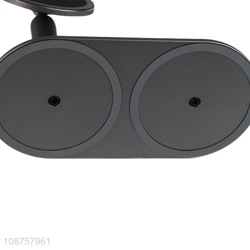 New product  2 in 1 magnetic wireless charger station holder for sale