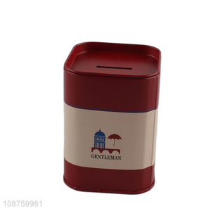 Top quality metal can coin bank <em>money</em> <em>box</em> for children