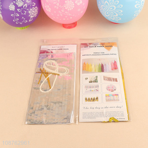 China products party supplies diy tissue paper tassel for sale