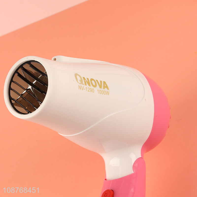 Online wholesale 1000W foldable hair dryer