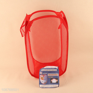 Hot selling mesh pop up laundry hamper