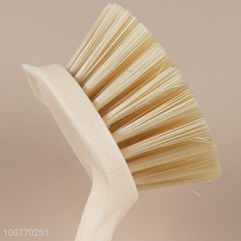 Low price long handle pot dish brush