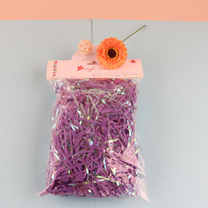 Hot selling raffia grass shredded plastic for gift box