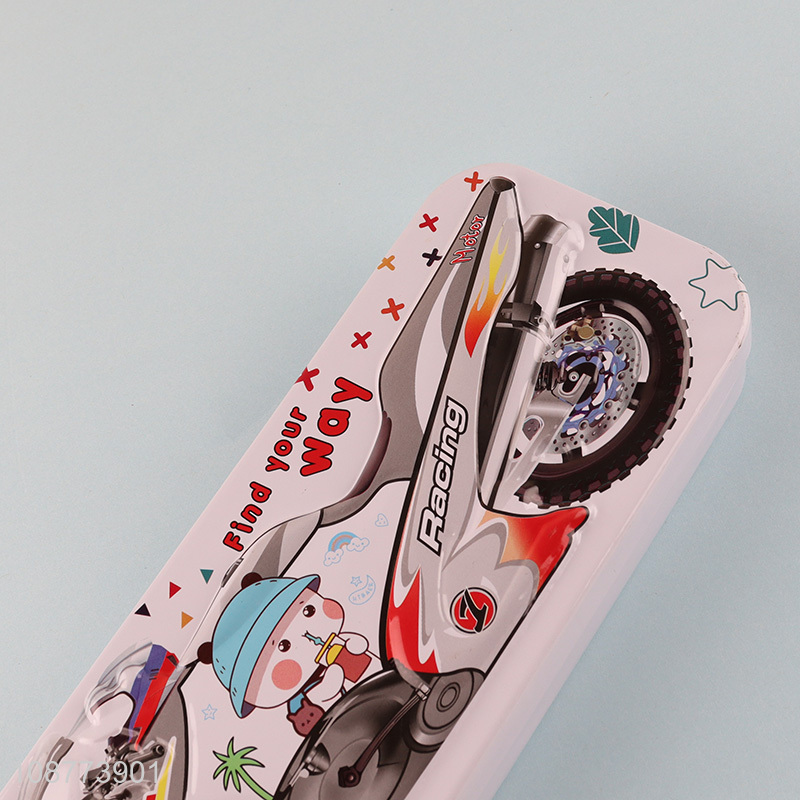 New arrival cartoon metal pencil case pencil box