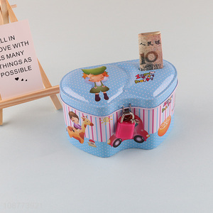 Hot selling metal saving pot <em>money</em> <em>box</em> for kids