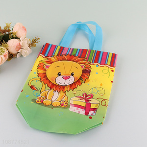 Factory suppy cartoon non-woven shopping bag tote bag