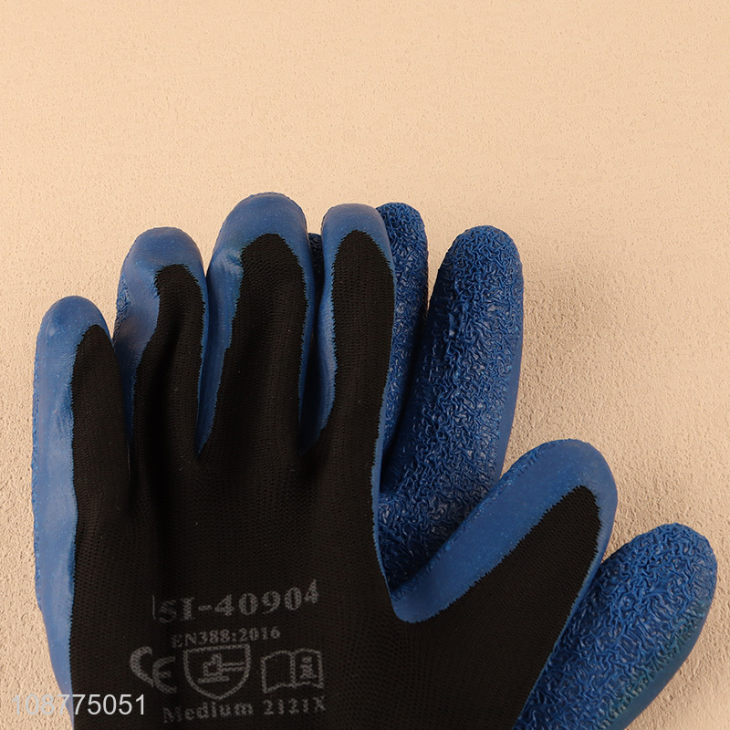 Hot selling latex safety gloves work gloves