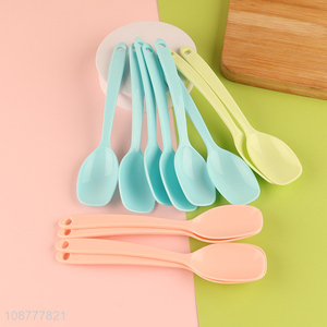 Wholesale 12pcs plastic tasting spoons desserts spoons