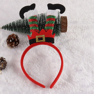 Good quality Christmas hair hoop Xmas headband