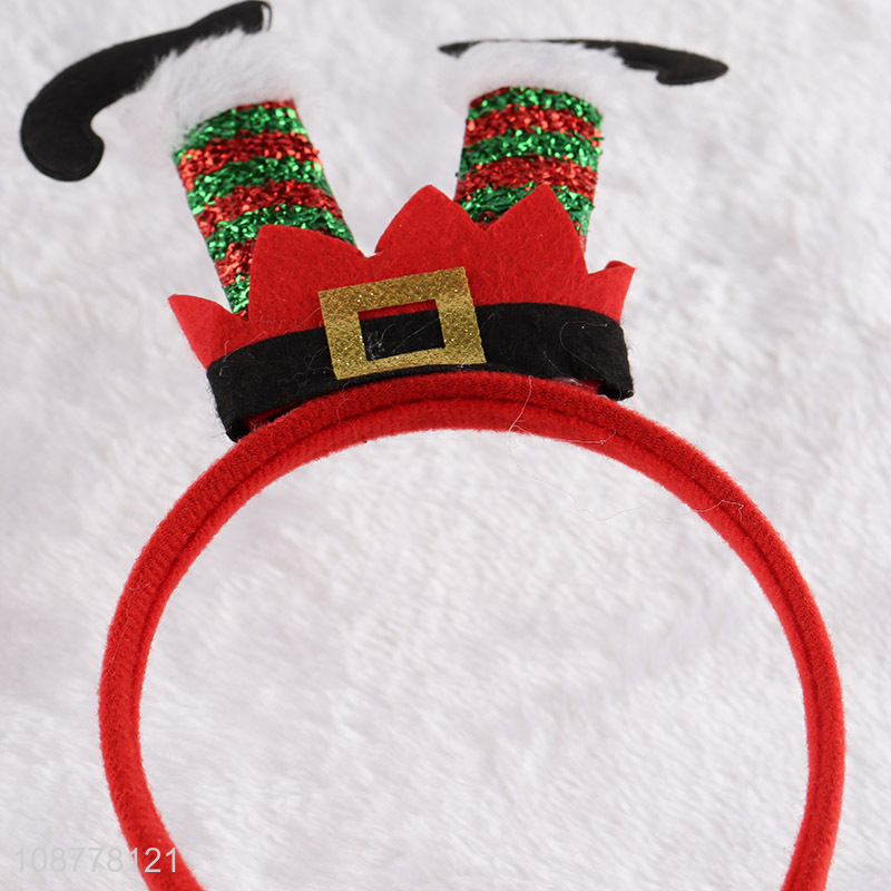 Good quality Christmas hair hoop Xmas headband