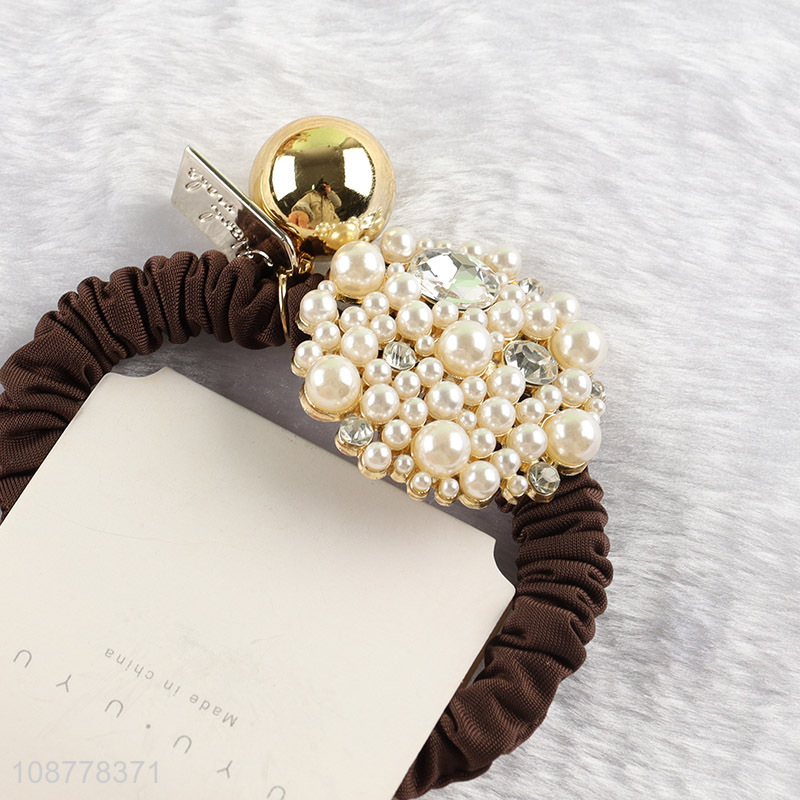 Hot selling luxury elegant pearl hair bands