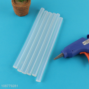 Good quality 6 pieces clear hot melt glue sticks