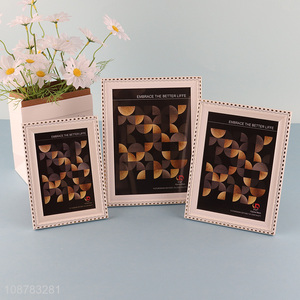 Online wholesale home decor plastic photo frame