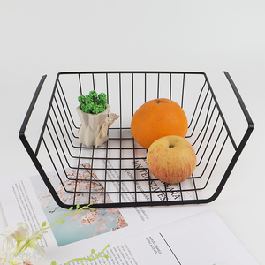 Online wholesale under shelf metal wire basket storage rack