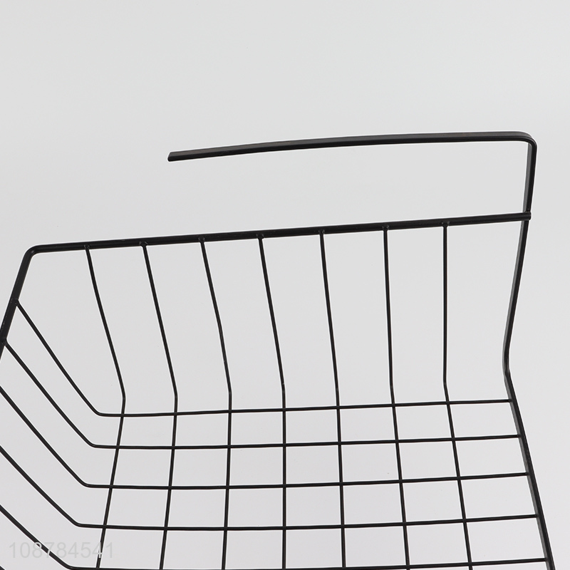 Online wholesale under shelf metal wire basket storage rack