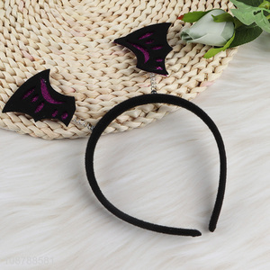 Good Price Halloween Hat Wing Hair Hoop Festival Hairband