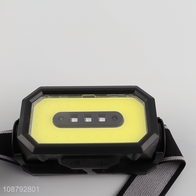 Wholesale 30COB+3LED Headlamp (with 800 mah 18650 lithium battery)