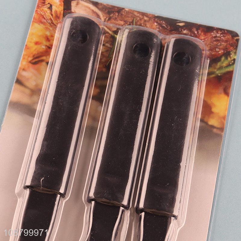 Good quality 3pcs nylon bristle pastry and basting brush