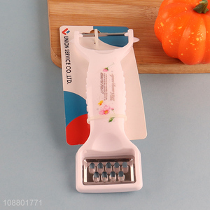 Wholesale 2-in-1 stainless steel vegetable fruit peeler grater