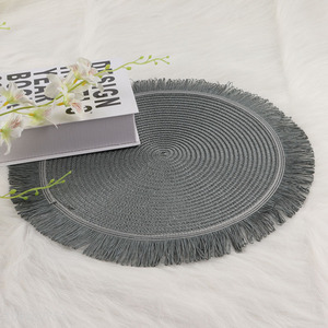 New product home restaurant round place mat dinner mat