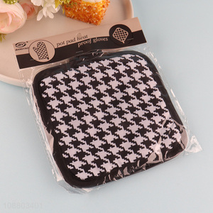 Good quality 2pcs custom print pot holder for kitchen