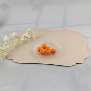 Good quality multicolor pvc place mat for home restaurant