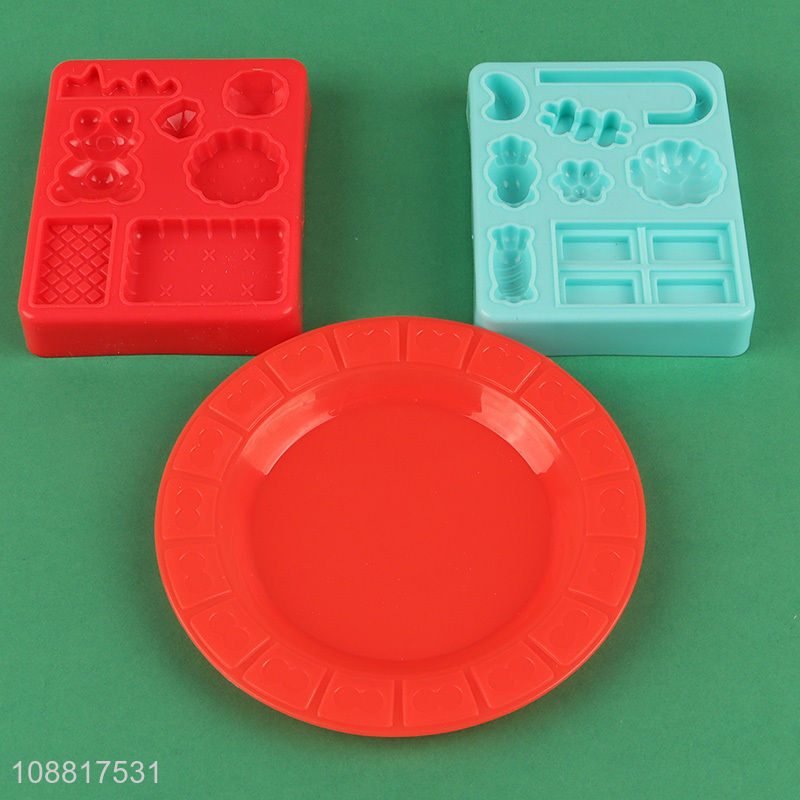 New style non-toxic colored mud play dough toys set