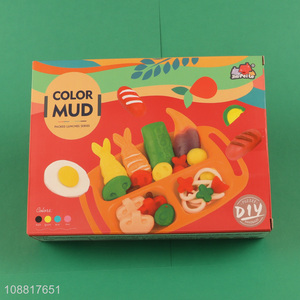 China wholesale packed lunches series diy colored mud set