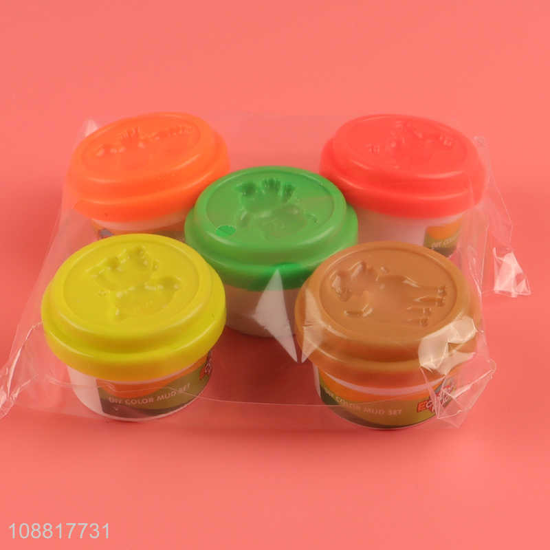 Latest design diy color mud set children play dough set