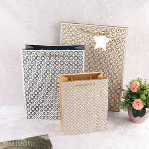 Wholesale laminated paper gift bag shopping bag