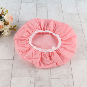 Online wholesale waterproof shower cap bath cap for women