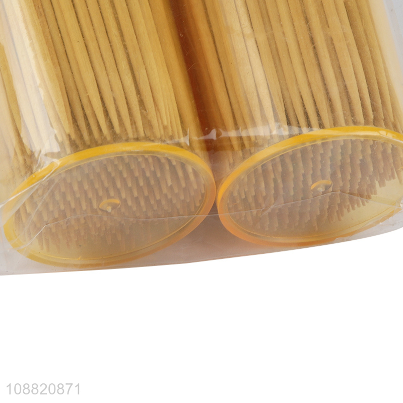 Top sale disposable bamboo toothpick for tooth cleaning