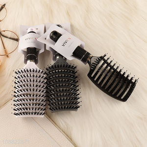 Top selling wide teeth hollow hair comb hair brush wholesale