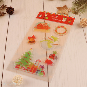 China Imports Christmas Window Clings Window Decals Stickers