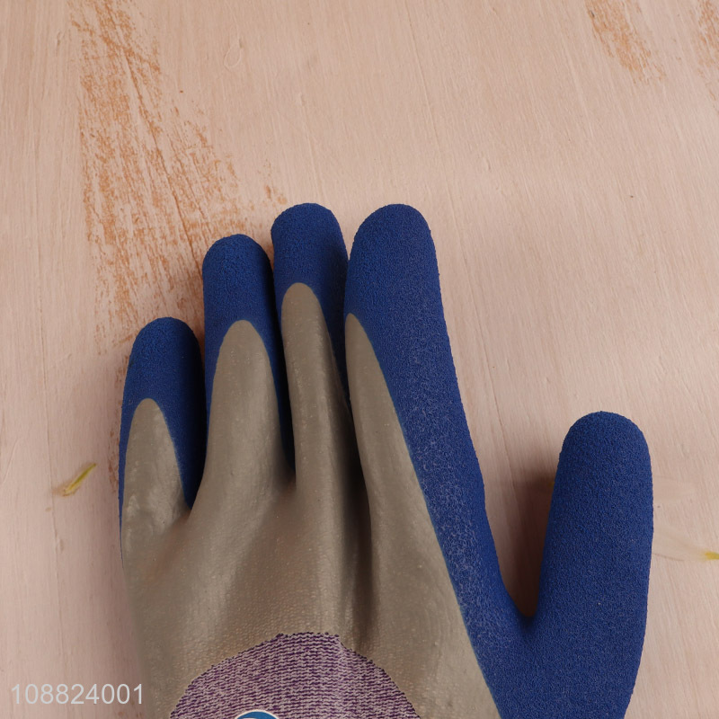 Wholesale durable dipping gloves gardening gloves safety work gloves