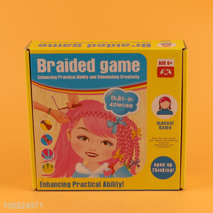 Hot Selling Enhancing Practical Ability Braided Game for Kids