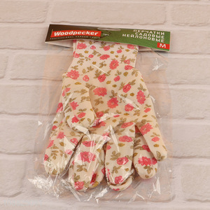 Wholesale flower printed gardening gloves wear resistant work gloves